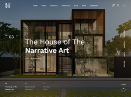 Hellix – Modern Architecture & Interior Design WordPress Theme
