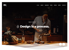 Foodex – One Page Restaurant WordPress Theme