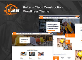 Bulter – Clean Construction WordPress Theme