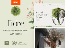 Fiore – Flower Shop & Florist Elementor Pro WordPress Theme