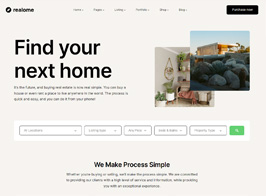 Realome – Real Estate and Realtor Block Theme