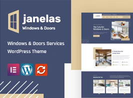 Janelas – Windows & Doors Services WordPress Theme