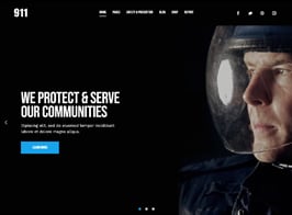 911 – Police Station & Fire Department WordPress Theme