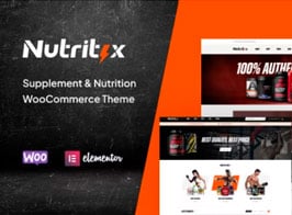 Nutritix – Supplement & Nutrition WooCommerce Theme