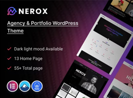 Nerox – Agency & Portfolio WordPress Theme