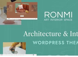 Ronmi – Architecture and Interior Design WordPress Theme