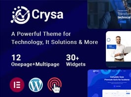 Crysa – IT Solutions WordPress Theme