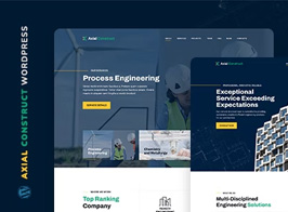 Axial – Construction Company WordPress Theme