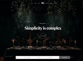 Dinex – One Page Restaurant WordPress Theme