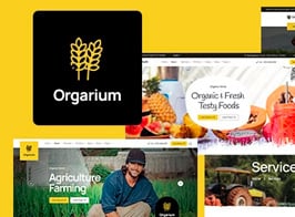 Orgarium – Agriculture & Organic Farm WordPress Theme