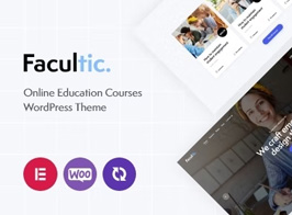 Facultic – Online Education Courses WordPress Theme