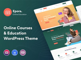 Epora – Online Courses & Education WordPress Theme