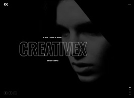 Creativex – A Bold Portfolio WordPress Theme