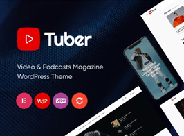 Tuber – Video Blog & Podcast WordPress Theme