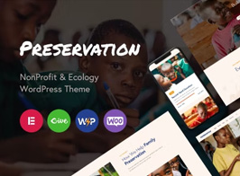 Preservation – NonProfit & Ecology WordPress Theme
