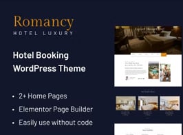 Romancy – Hotel Booking WordPress Theme
