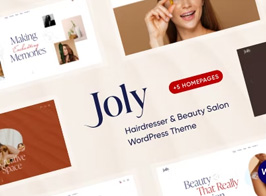 Joly – Hairdresser & Beauty Salon WordPress Theme