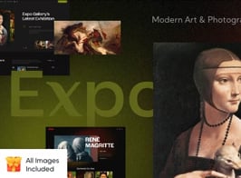 Expo – Modern Art & Photography Gallery WordPress Theme