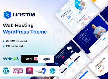 Hostim – Web Hosting WordPress Theme with WHMCS