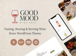 Good Mood – Wine Shop WordPress Theme