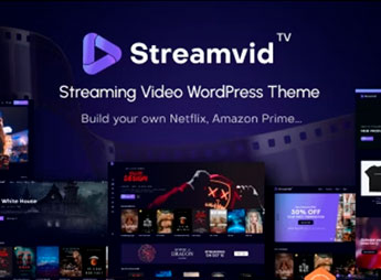 StreamVid – Video Streaming WordPress Theme