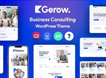 Gerow – Business Consulting WordPress Theme
