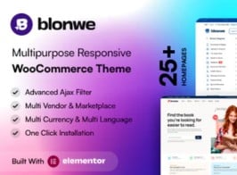 Blonwe – Multipurpose WooCommerce Theme