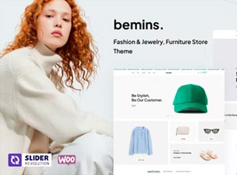 Bemins – Fashion & Jewelry, Furniture Store WordPress Theme