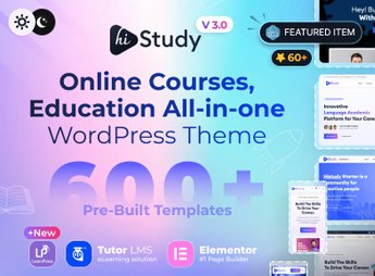 Education WordPress Theme | HiStudy