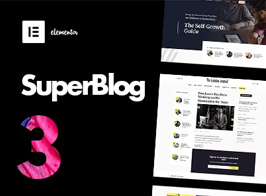 SuperBlog – Powerful Blog & Magazine Theme