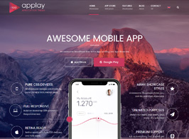 Applay – WordPress App Showcase & App Store Theme