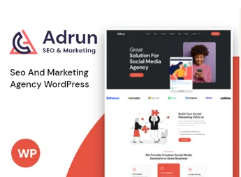 Adrun – Seo & Marketing Agency WordPress Theme