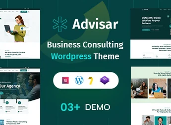 Advisar – Business, Finance & Consulting WordPress Theme