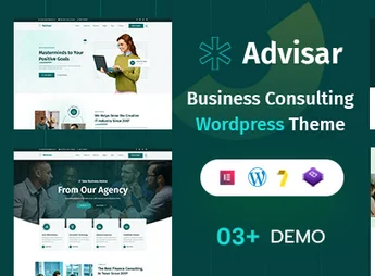 Advisar – Business, Finance & Consulting WordPress Theme