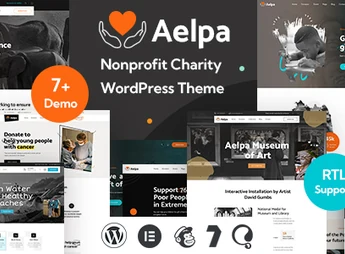 Aelpa – Nonprofit Charity WordPress Theme