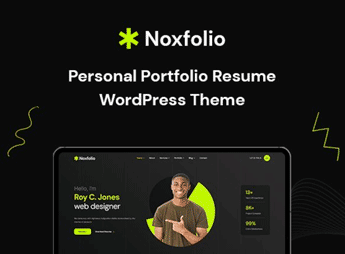 Noxfolio – Personal Portfolio Resume WordPress Theme