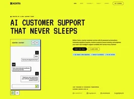 Agentra – AI Customer Service Elementor Template Kit
