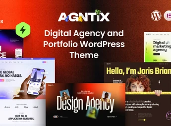 Agntix – Digital Agency & Creative Portfolio WordPress Theme
