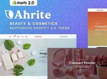 Ahrite – Beauty & Cosmetics Responsive Shopify 2.0 Theme