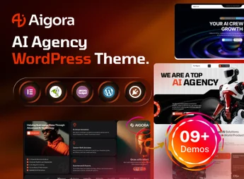 Aigora – AI Agency WordPress Theme