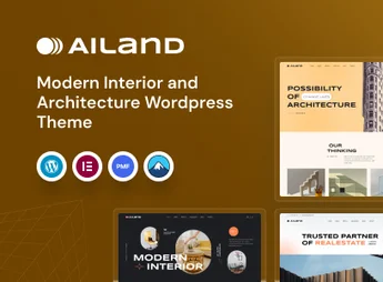 Ailand – Interior & Architecture WordPress Theme