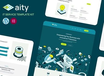 Aity – IT & Software Service Elementor Template Kit