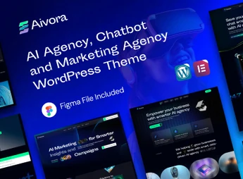 Aivora – AI Agency & Technology WordPress Theme