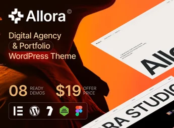Allora – Digital Agency & Portfolio WordPress Theme