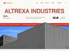 ALTREXA – Industrial & Manufacturing Elementor Template Kit