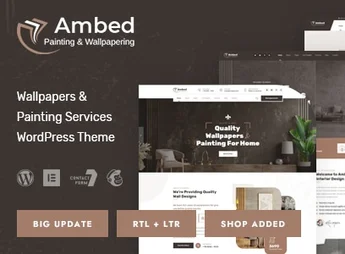 Ambed – Wallpapers & Painting Services WordPress Theme