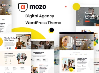Amozo – Digital Agency WordPress Theme