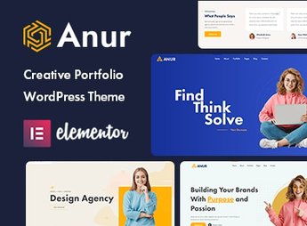 Anur – Portfolio WordPress Theme