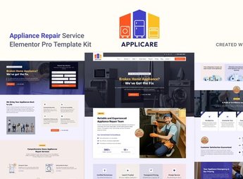 Applicare – Home Appliance Repair Services Elementor Pro Template Kit