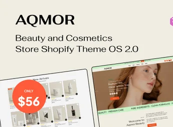Aqmor | Beauty and Cosmetics Store Shopify Theme OS 2.0